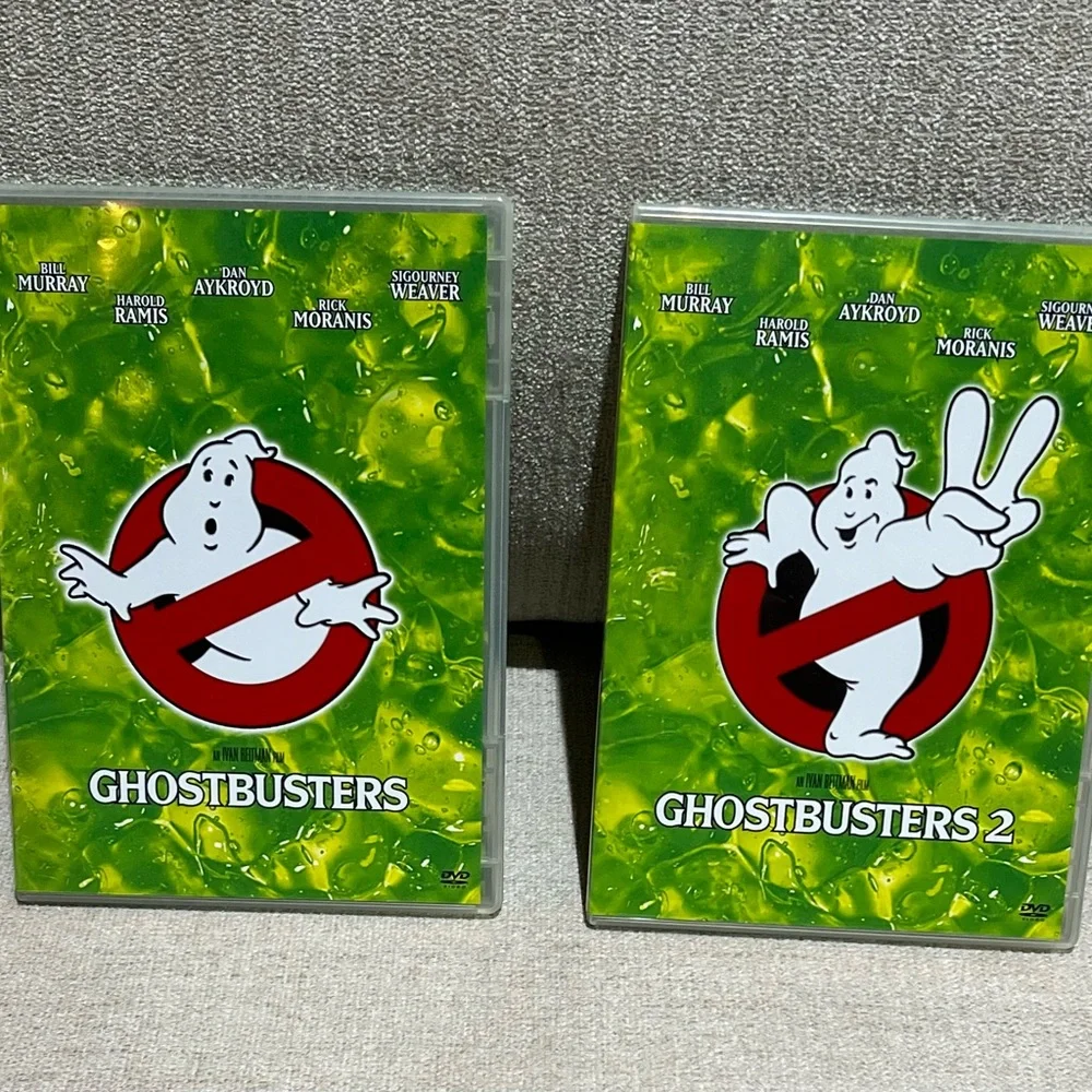 Ghostbusters 1 & 2 Dvd Set With Movie Scrapbook - Picture 2 of 5